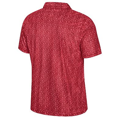 Men's Arkansas Razorbacks Football Print Sublimated Polo