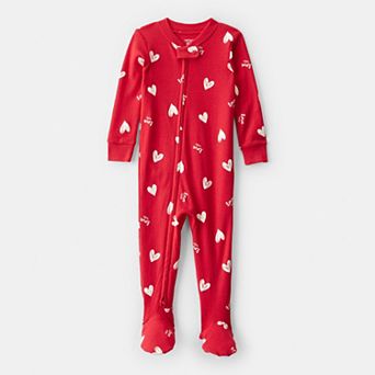 Baby Carter's Loose Fit Valentine's 2-Way Zip Pajama One-Piece