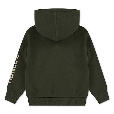 Boys 4-7 Hurley Graphic Fleece Oversized Pullover Hoodie
