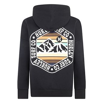 Boys 4-7 Hurley Fleece Graphic Pullover Hoodie