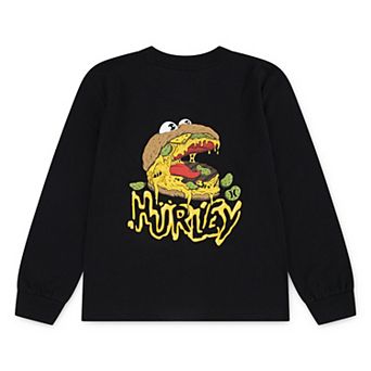 Boys 4-7 Hurley Food Fight Cheeseburger Long Sleeve T-shirt