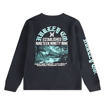 Boys 4-7 Hurley Gothic Paradise Long Sleeve T-shirt
