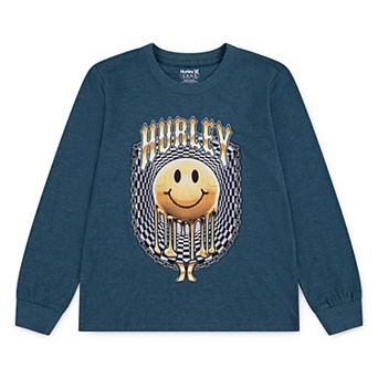 Boys 4-7 Hurley Smiley Long Sleeve T-shirt