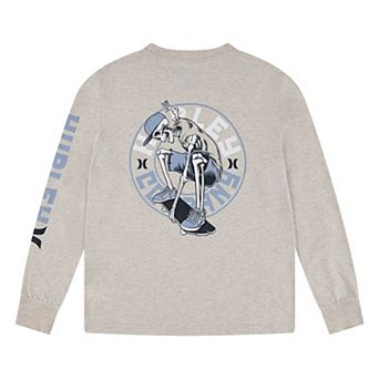 Boys 4-7 Hurley Skeleton Skater Long Sleeve T-shirt