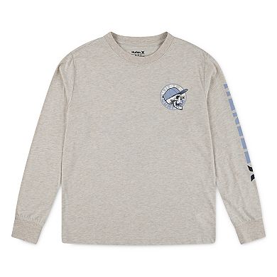 Boys 4-7 Hurley Skeleton Skater Long Sleeve T-shirt