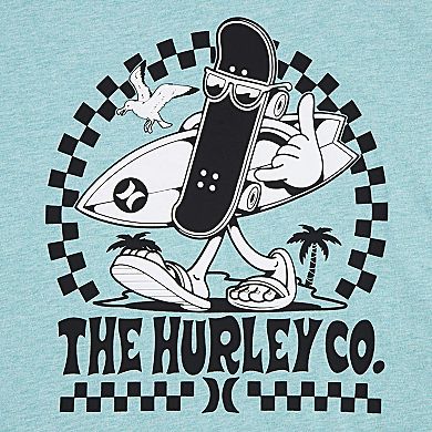Boys 4-7 Hurley Surfer Skateboard Short Sleeve T-shirt