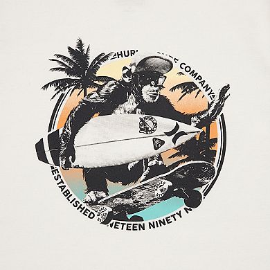 Boys 4-7 Hurley Surfer Monkey Sea Graphic T-Shirt