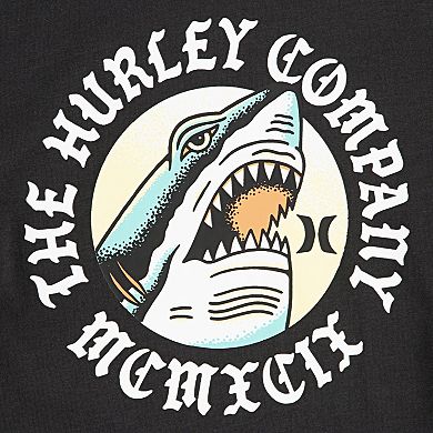 Boys 4-7 Hurley Shark Twofer Pullover Hoodie