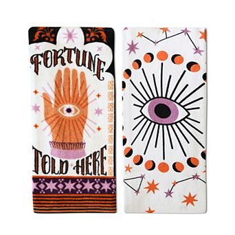 Celebrate Together™ Halloween 2-Pack Fortune Teller Kitchen Towels