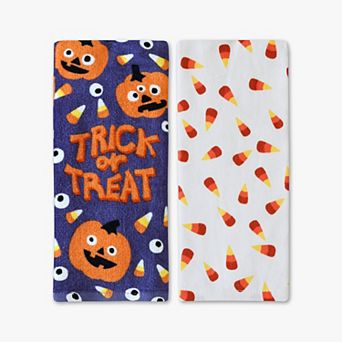 Celebrate Together™ Halloween 2-Pack Trick or Treat Kitchen Towel Set