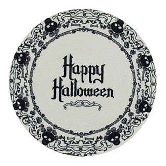 Celebrate Together™ Halloween "Happy Halloween" Braided Round Placemat