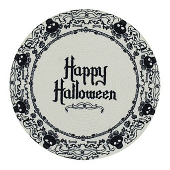 Celebrate Together™ Halloween "Happy Halloween" Braided Round Placemat