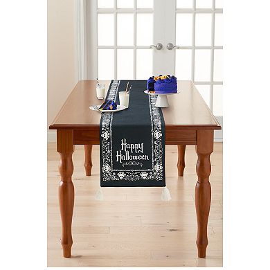 Celebrate Together Halloween "Happy Halloween" Printed Table Runner