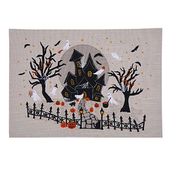 Celebrate Together™ Haunted House Woven Placemat