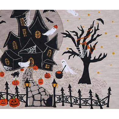 Celebrate Together Haunted House Woven Placemat