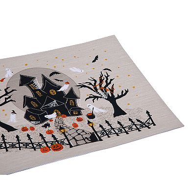 Celebrate Together Haunted House Woven Placemat