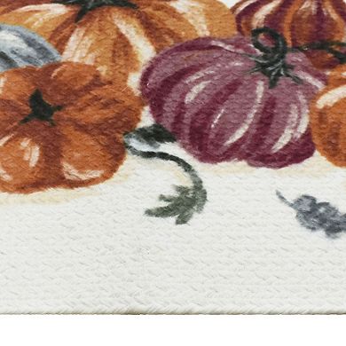 Celebrate Together™ Fall Pumpkin Printed Braid Table Runner