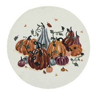 Celebrate Together��™ Fall Pumpkin Printed Braid Placemat