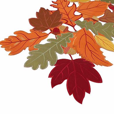 Celebrate Together Fall Leaf Cutout Table Runner