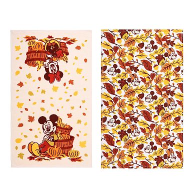 Disney's Mickey Mouse 2-Pack Mickey & Minnie Kitchen Towels by Celebrate Together™ Fall