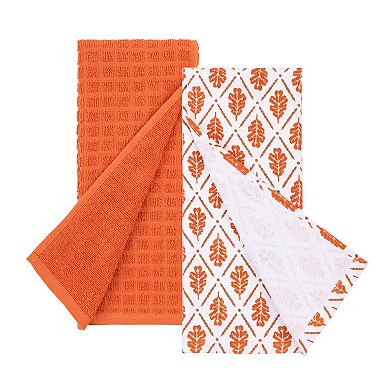 Celebrate Together™ Fall 2-Pack Happy Fall Patch Kitchen Towels