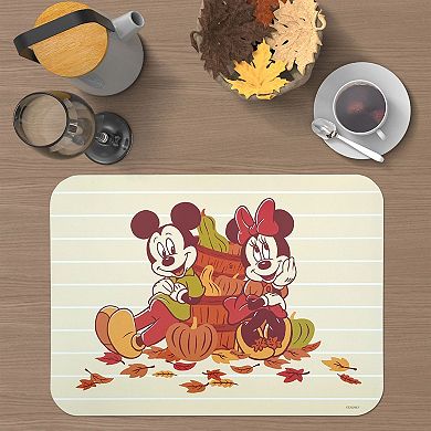 Disney's Mickey and Minnie Rigid Placemat Celebrate Together™ Fall