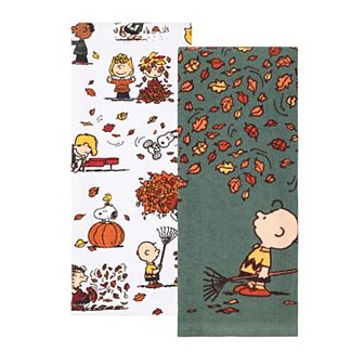Celebrate Together™ Fall 2-Pack Peanuts Kitchen Towels