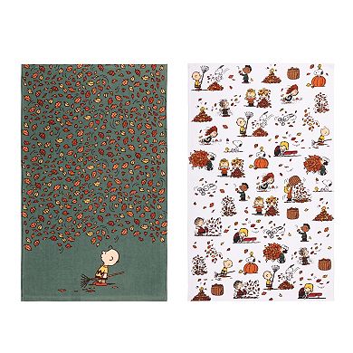 Celebrate Together™ Fall 2-Pack Peanuts Kitchen Towels