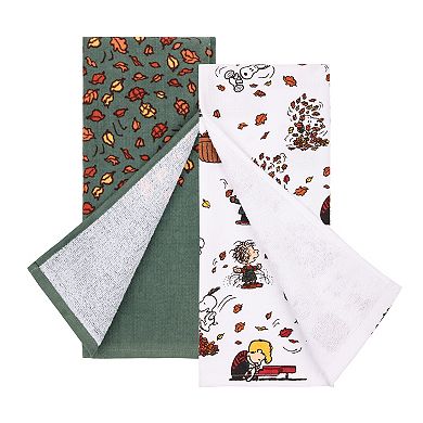 Celebrate Together™ Fall 2-Pack Peanuts Kitchen Towels
