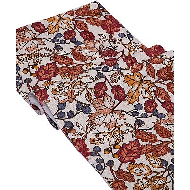 Celebrate Together™ Leaf Printed Woven Table Runner