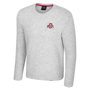 Men's Colosseum Ohio State Buckeyes Crewneck Sweater