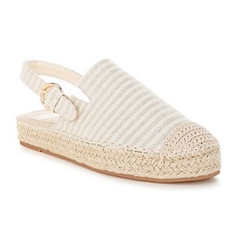 Rag & Co. ZALLI Women's Slingback Espadrille Sandals