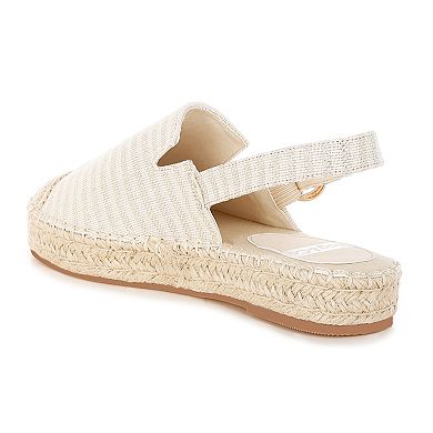 Rag & Co. ZALLI Women's Slingback Espadrille Sandals