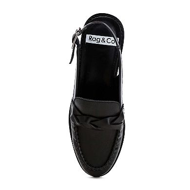 Rag & Co Jemykins Women's Slingback Loafers