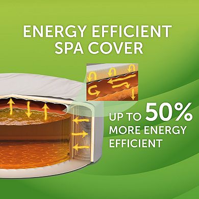 Intex: PureSpa: Chevron Deluxe Inflatable 6 Person 77" Square Outdoor Heated Hot Tub