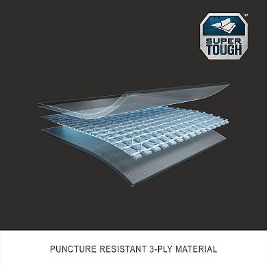 Intex: PureSpa: Chevron Deluxe Inflatable 6 Person 77" Square Outdoor Heated Hot Tub