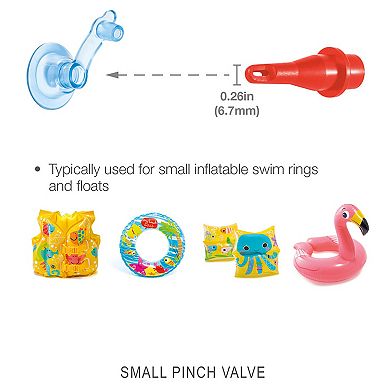 Intex 11-in. Bellows Foot Pump - Inflates & Deflates