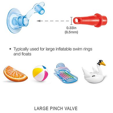 Intex 11-in. Bellows Foot Pump - Inflates & Deflates