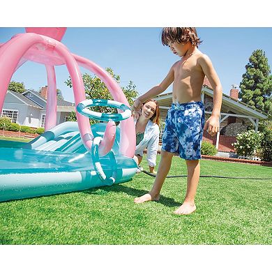 Intex: Friendly Octopus 92"x72"x59" Inflatable Play Center Water Slide