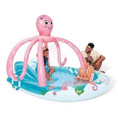 Intex: Friendly Octopus 92"x72"x59" Inflatable Play Center Water Slide