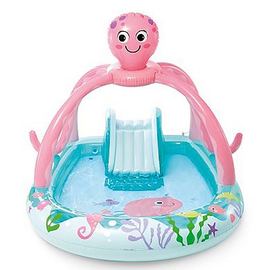 Intex: Friendly Octopus 92"x72"x59" Inflatable Play Center Water Slide