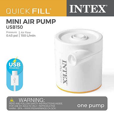 Intex: Quick-Fill Electric Air Pump