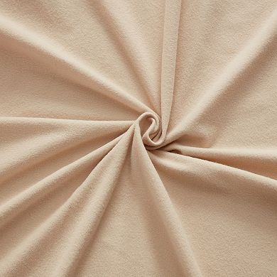 Sweet Home Collection Cotton Solid Flannel Sheet Set