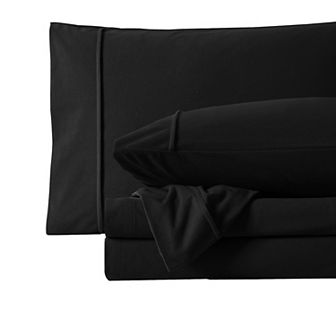 Sweet Home Collection Cotton Solid Flannel Sheet Set