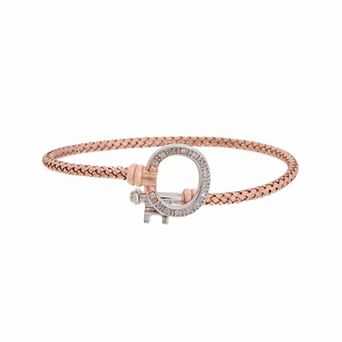 Meshmerise 1/6 Carat T.W. Diamond Mesh Bangle Bracelet