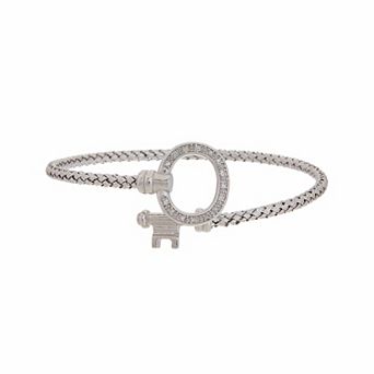 Meshmerise 1/6 Carat T.W. Diamond Mesh Bangle Bracelet
