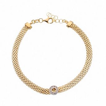 Meshmerise 1/10 Carat T.W. Diamond Bracelet