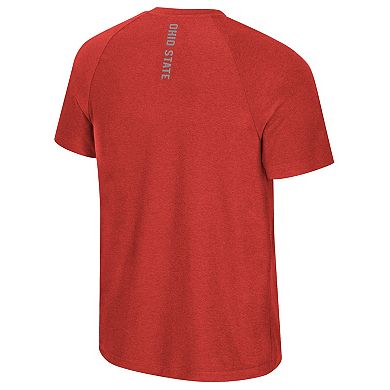 Men's Ohio State Buckeyes Short Sleeve Raglan Tee