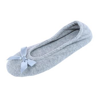 CTM Women's Terry Ballerina Slipper House Shoe