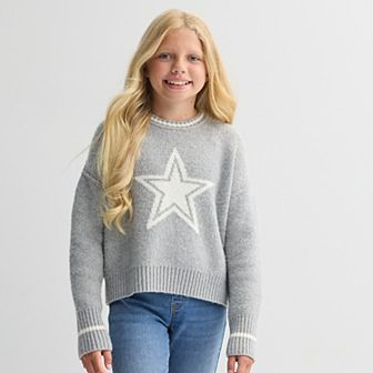 Girls 6-20 SO® Crewneck Pullover Sweater in Regular & Plus Size